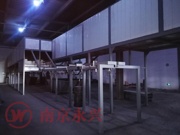 懸掛鏈浸漆烘房客戶使用現(xiàn)場(chǎng)